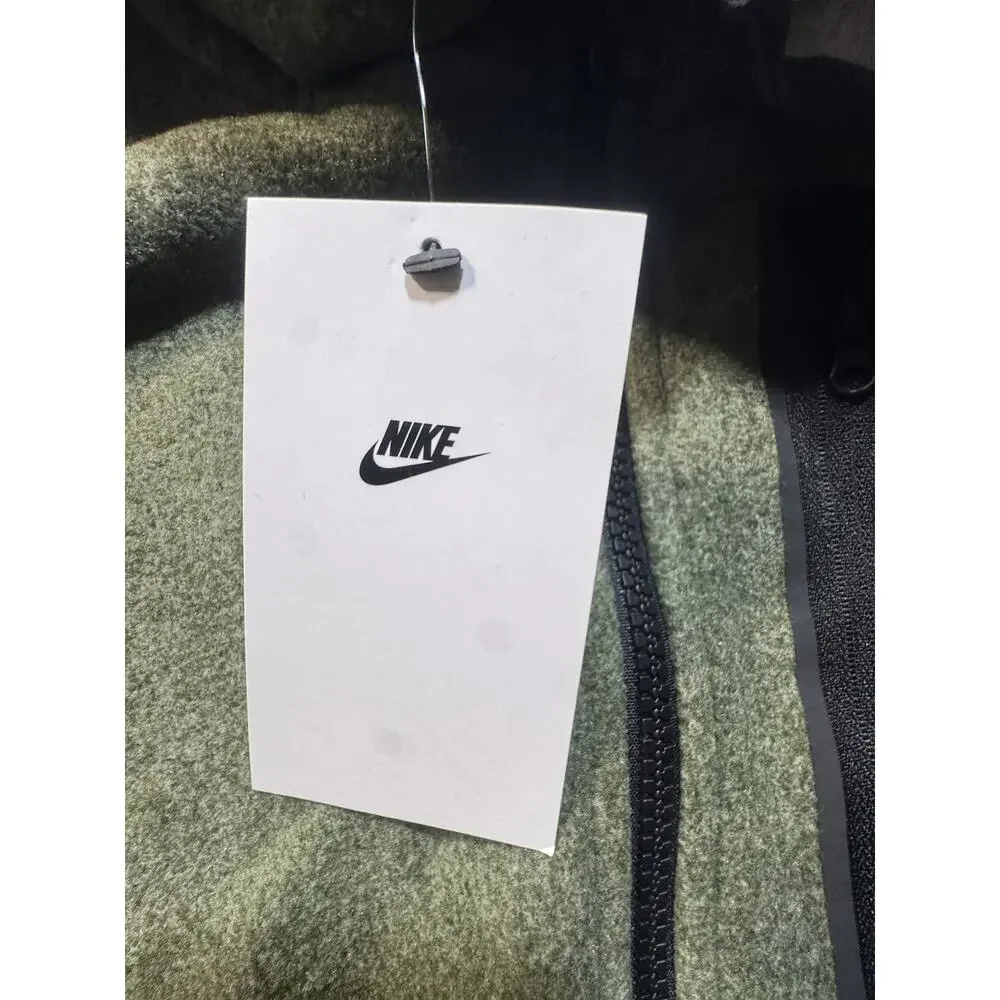NIKE SWOOSH Boys Green Hoodie‎ Sz XL Brand New